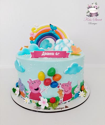 Peppa pig - Cake by Kristina Mineva