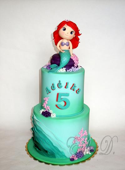 mermaid - Cake by Derika