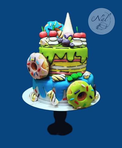 Комикс торта - Cake by Nal
