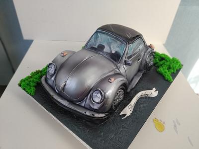 Volkswagen Kafer - Cake by Tanya Shengarova