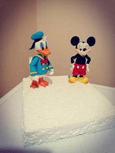 Donald, Mickey and Goofy  - Cake by Marcelica Popa 