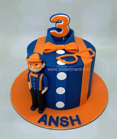 Blippi cake - Cake by Sweet Mantra Homemade Customized Cakes Pune