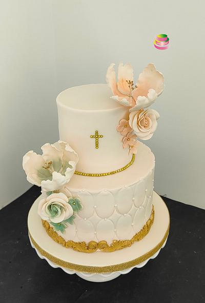 Two Baptisms on the cake! - Cake by Ruth - Gatoandcake