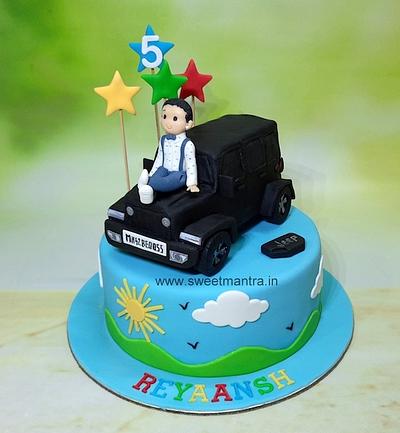 Car theme customised cake - Cake by Sweet Mantra Homemade Customized Cakes Pune