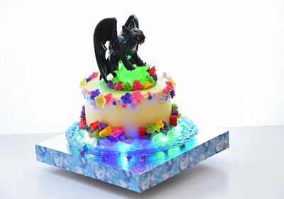 toothless cake - Cake by OxanaS