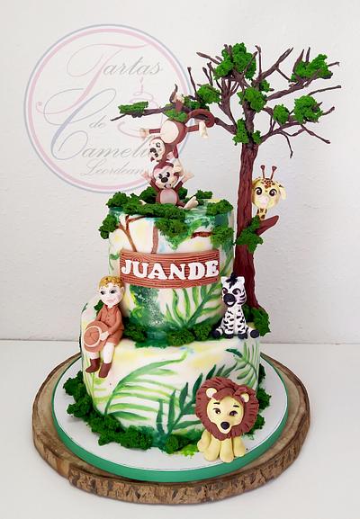 TARTA ANIMALITOS SELVA JUANDE - Cake by Camelia