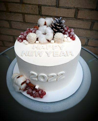 New year's eve cake - Cake by Julie's Cakes 
