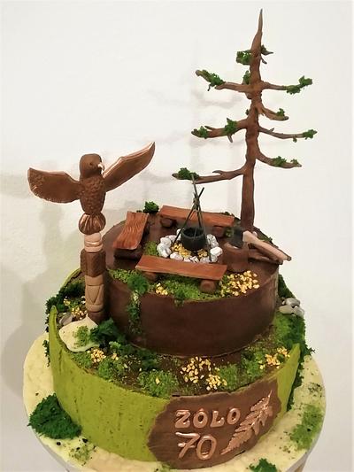 Tramping cake - Cake by babkaKatka