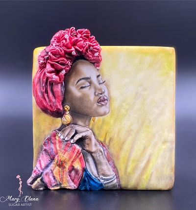 Donna nubians - Cake by Olana Mary