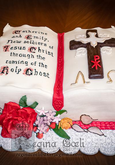 Confirmation cake - Cake by Regina Coeli Baker