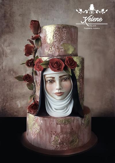 Cake Rosa de Lima - Cake by Xelene Atelier