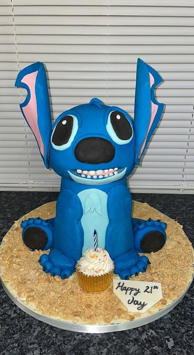 Stitch Cake - Cake by kim_g