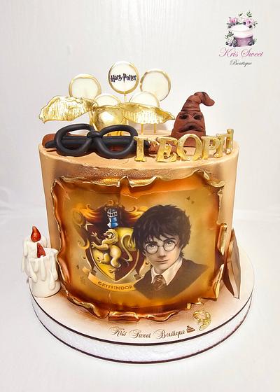 Harry Potter themed cake - Cake by Kristina Mineva