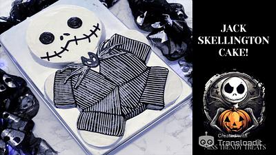 JACK SKELLINGTON CAKE! - Cake by Miss Trendy Treats