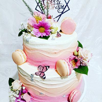 Inspired summer - Cake by Kristina Mineva