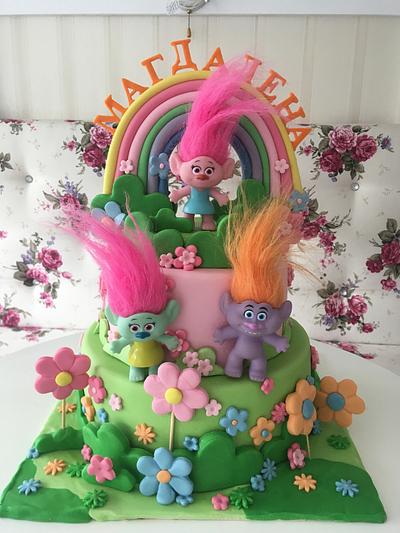 The Trolls cake - Cake by Doroty