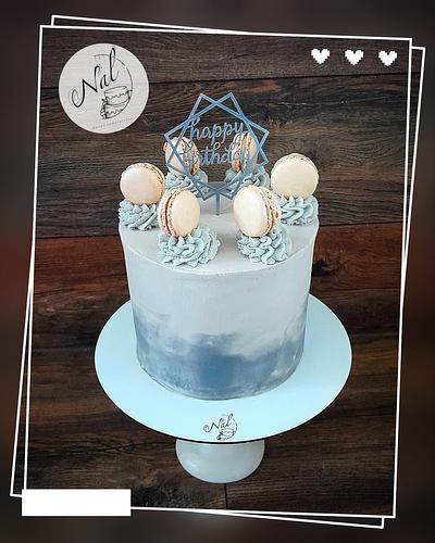 Grey cake - Cake by Nal