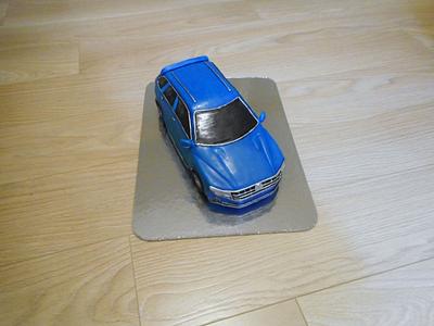Blue car inspiration  - Cake by Janka