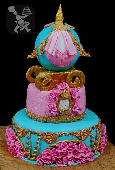 Princess cake Chariot - Cake by Sunny Dream