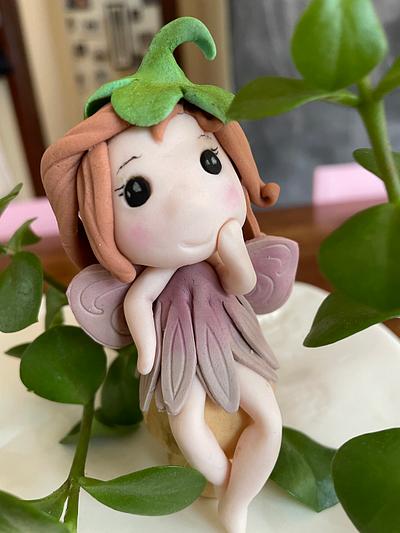 Spekboom Flower Fairy - Cake by Julie Donald