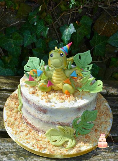 Baby dinosaur for cute little Boris - Cake by Benny's cakes