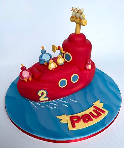3d Twirlywoos boat cake - Cake by Gina Molyneux