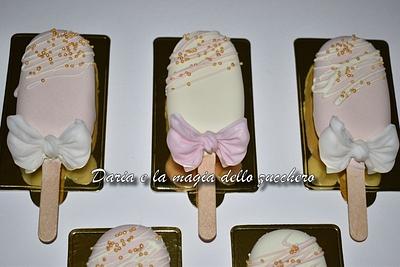 cakepop sicles for first communion - Cake by Daria Albanese