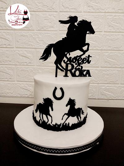 "Horse Riding cake" - Cake by Noha Sami