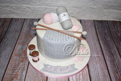 Knitting cake - Cake by Daria Albanese