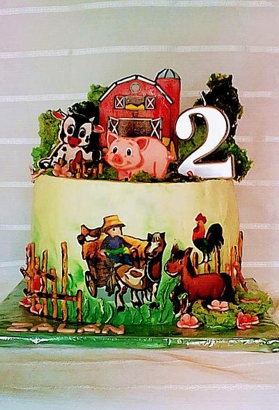 Farm cake  - Cake by Édesvarázs