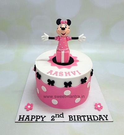 Minnie 3D cake - Cake by Sweet Mantra Homemade Customized Cakes Pune