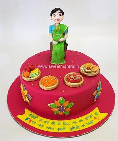 Traditional Baby Shower cake - Cake by Sweet Mantra Homemade Customized Cakes Pune