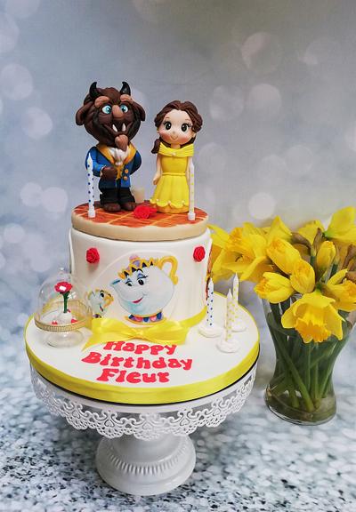 Beauty and the Beast - Cake by Rachel Roberts