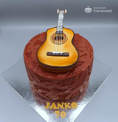 Guitar cake  - Cake by Janka