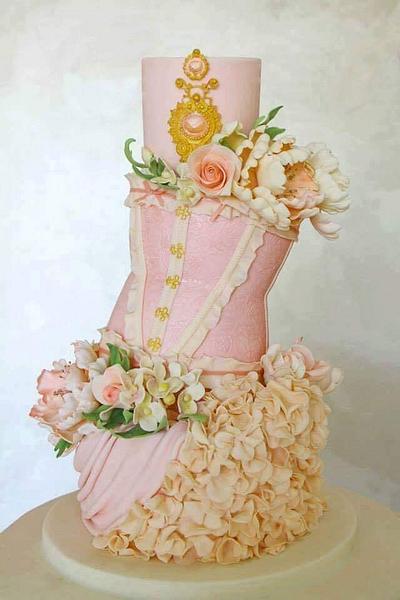 Flowers and Frills - Cake by Francezca (KrazyKakes)