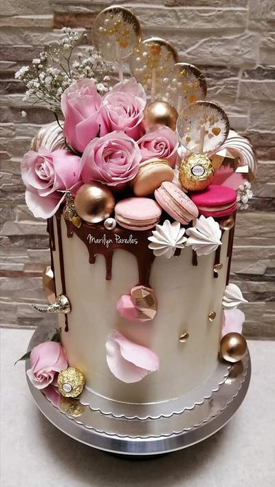 Pinkcake - Cake by Marilyn Paredes 