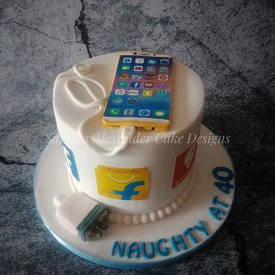 Smart phone cake - Cake by Savitha Alexander