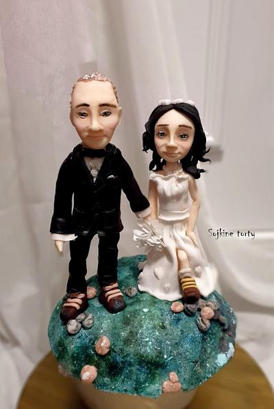 Tourists wedding:) - Cake by SojkineTorty