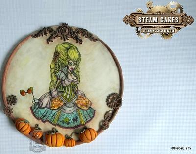 Steam Cakes Steampunk collab - Steampunk Cinderella! - Cake by Sweet Dreams by Heba 