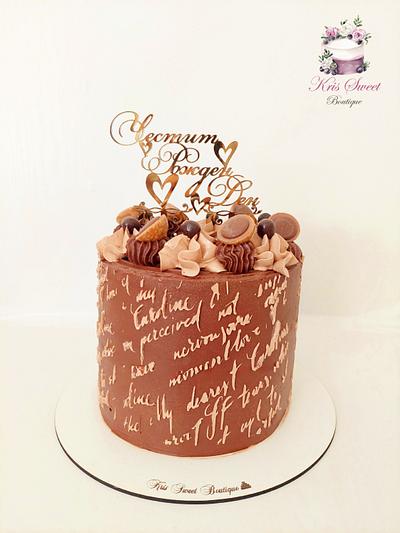 Chocolate cake  - Cake by Kristina Mineva