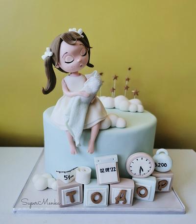 Welcome home - Cake by Stamena Dobrudzelieva
