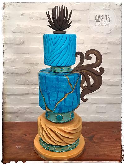 Kintsugi cake  - Cake by Marina Tomaiuoli Cake Art