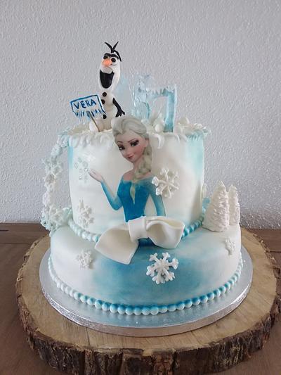 Frozen - Cake by Tineke