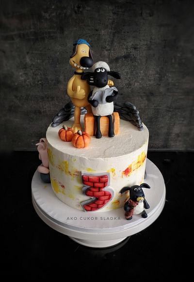 Shaun the sheep - Cake by Ako cukor sladká
