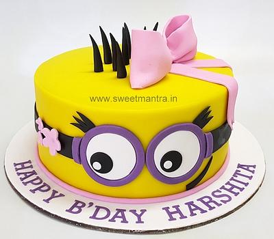 Minion cake for adult - Cake by Sweet Mantra Homemade Customized Cakes Pune