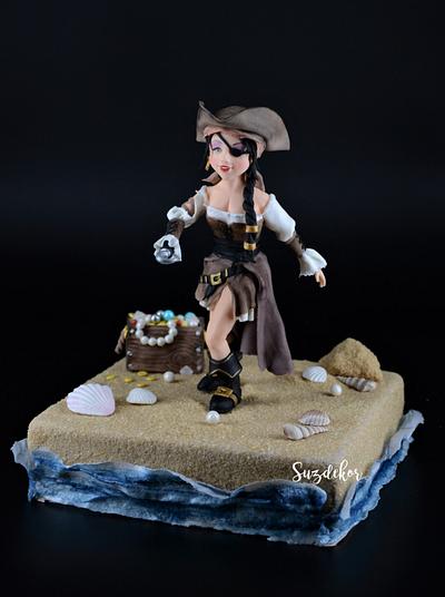 Piratelady - Cake by Susanne Zöchling