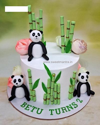 2nd month birthday cake - Cake by Sweet Mantra Homemade Customized Cakes Pune