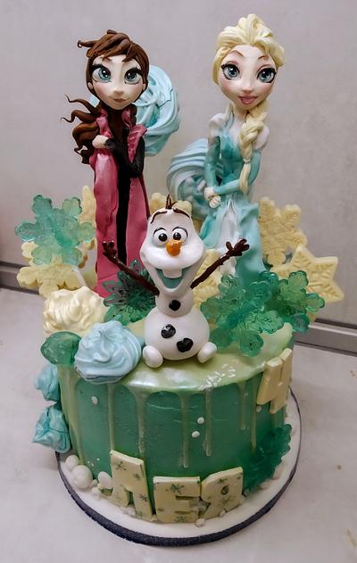 Frozen - Cake by Tanya Shengarova
