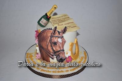 Horse cake - Cake by Daria Albanese