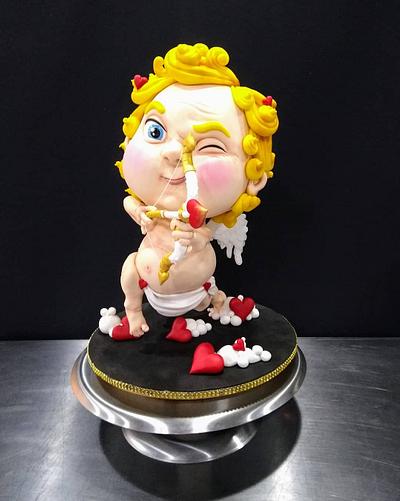"Cupido" - Cake by SONIA PORCÚ